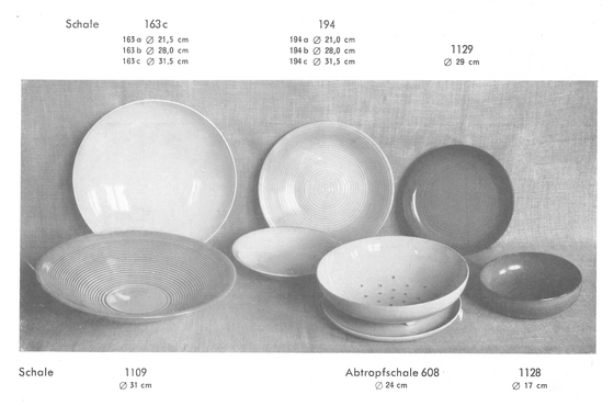 Form 636030 - Schale mit Sieb 608BS