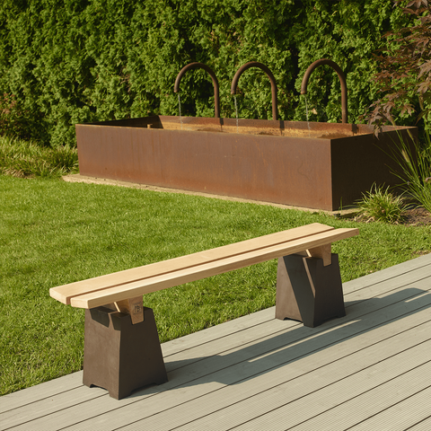 Gartenbank Bauhaus HB 1070A | Dekor 999