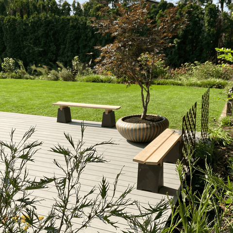 Gartenbank Bauhaus HB 1070A | Dekor 999