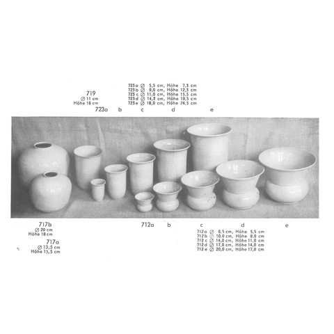 Vase HB 712E | Dekor 001